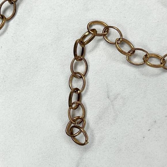 Gold Tone Woven Box Chain Link Belt Large/XL (L/XL) ✨ - Picture 10 of 11